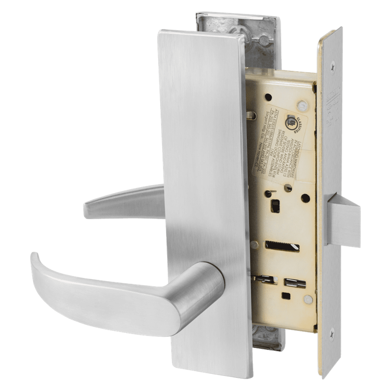 LW1P - P Lever with LW1 Escutcheon